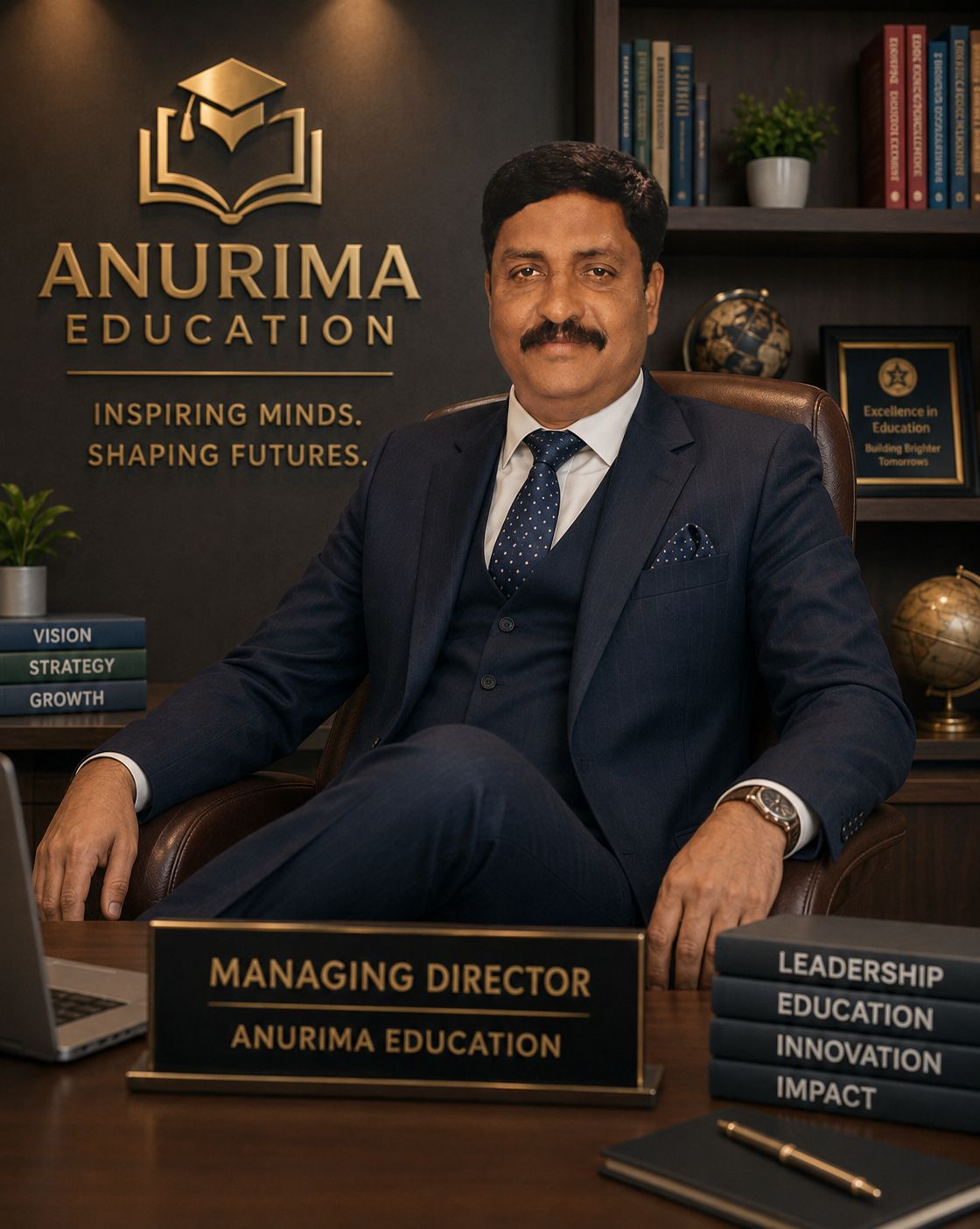 Mr. Mahesh Reddy, Managing Director of Anurima Education